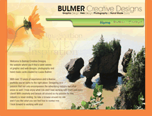 Tablet Screenshot of bulmercreativedesigns.com